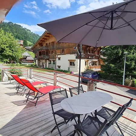 Appartement La Duchere Le Plan-La Giettaz Massif Des Aravis Exterior photo